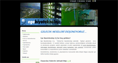 Desktop Screenshot of egebiyoteknoloji.com