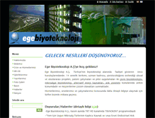 Tablet Screenshot of egebiyoteknoloji.com